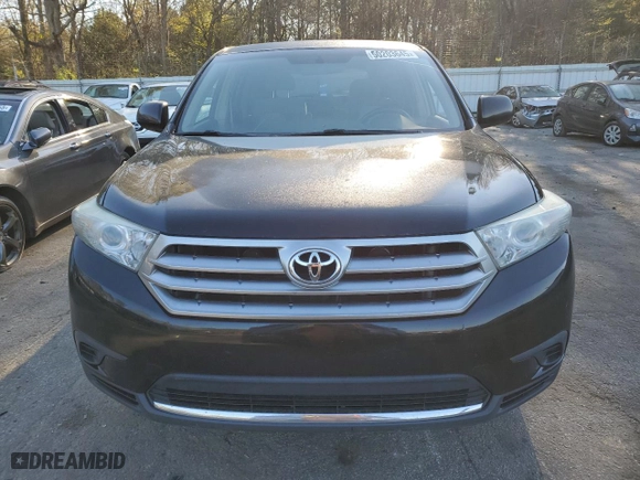 2013 Toyota Highlander with VIN 5TDZA3EH2DS046081, listed as a Copart auction lot 50203645 with 343,477 mi miles and Clean Title. Bid and sale history available at carsss.com. Image 5.