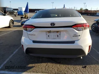 2023 Toyota Corolla Hybrid LE with VIN JTDBCMFE8PJ007549, listed as a Copart auction lot 47654805 with 0 mi miles and Salvage Title. Bid and sale history available at carsss.com. Image 6.