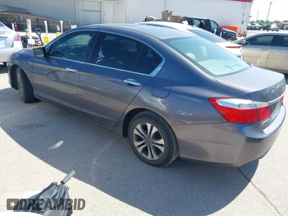 2015 Honda Accord LX with VIN 1HGCR2F38FA079017, listed as a IAAI auction lot 42099637 with 156,177 mi miles and . Bid and sale history available at carsss.com. Image 3.