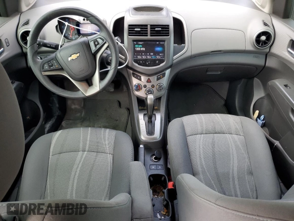 2014 Chevrolet Sonic LT with VIN 1G1JC5SB3E4141502, listed as a Copart auction lot 47993125 with Not Provided miles and Salvage Title. Bid and sale history available at DreamBid. Image 8.