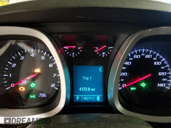 2011 Chevrolet Equinox LTZ z VIN 2CNALFEC9B6287491, wystawiony jako Copart lot #60168585 z przebiegiem 182 171 mil mil oraz Czysty tytuł • Clean title. Historia ofert i sprzedaży dostępna na DreamBid. Obrazek 9.