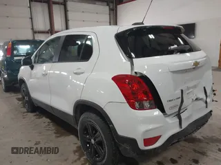 2020 Chevrolet Trax LS with VIN KL7CJNSB9LB084167, listed as a IAAI auction lot 41534378 with 63,612 mi miles. Bid and sale history available at carsss.com. Image 3.