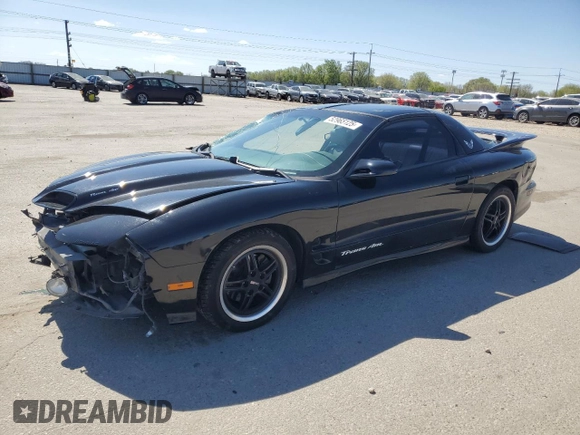 1998 Pontiac Firebird Formula with VIN 2G2FV22G3W2212162, listed as a Copart auction lot 52965125 with 153,355 mi miles and Salvage title. Bid and sale history available at DreamBid. Image 1.