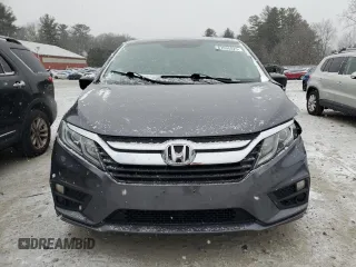 2018 Honda Odyssey LX with VIN 5FNRL6H28JB013928, listed as a Copart auction lot 87695025 with 194,390 mi miles and Salvage Title. Bid and sale history available at carsss.com. Image 5.