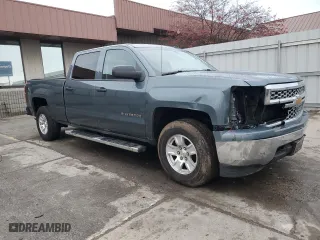 2014 Chevrolet Silverado 1500 LT with VIN 3GCUKREH3EG309818, listed as a Copart auction lot 86727624 with 127,976 mi miles and Salvage Title. Bid and sale history available at carsss.com. Image 4.