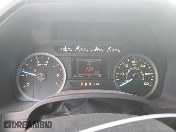 2018 Ford F-150 XL with VIN 1FTEW1EP0JFA28850, listed as a Copart auction lot 63585615 with 210,626 mi miles and Salvage title. Bid and sale history available at DreamBid. Image 9.