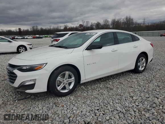 2024 Chevrolet Malibu LS with VIN 1G1ZC5ST9RF210134, listed as a Copart auction lot 79671434 with Not Provided miles and Salvage Title. Bid and sale history available at DreamBid. Image 1.