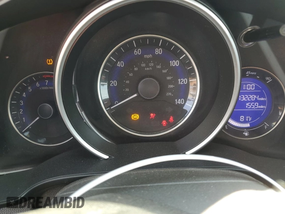 2015 Honda Fit LX with VIN 3HGGK5H51FM771516, listed as a Copart auction lot 50461825 with 132,284 mi miles and Salvage Title. Bid and sale history available at carsss.com. Image 9.