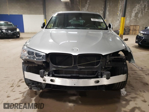 2017 BMW X4 xDrive28i with VIN 5UXXW3C3XH0T79782, listed as a Copart auction lot 59417053 with 65,897 mi miles. Bid and sale history available at carsss.com. Image 5.
