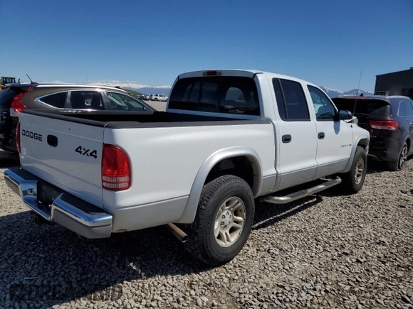 2001 Dodge Dakota Sport with VIN 1B7HG2AN81S245204, listed as a Copart auction lot 46337065 with 265,385 mi miles and Salvage Title. Bid and sale history available at carsss.com. Image 3.