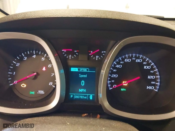 2016 Chevrolet Equinox LT with VIN 2GNFLFEK7G6260936, listed as a IAAI auction lot 41927734 with 90,793 mi miles. Bid and sale history available at carsss.com. Image 7.