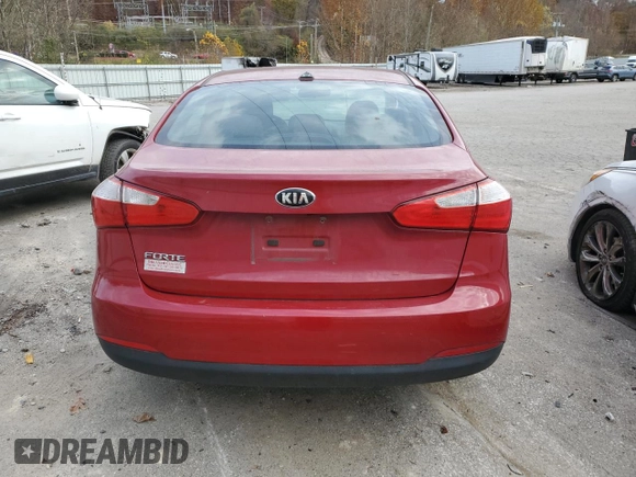 2015 Kia Forte LX with VIN KNAFX4A62F5382010, listed as a Copart auction lot 77977064 with 146,713 mi miles and Salvage Title. Bid and sale history available at carsss.com. Image 6.