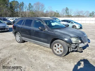 2005 Chrysler Pacifica Touring with VIN 2C4GM68485R358960, listed as a IAAI auction lot 41628308 with 249,670 mi miles. Bid and sale history available at carsss.com. Image 1.