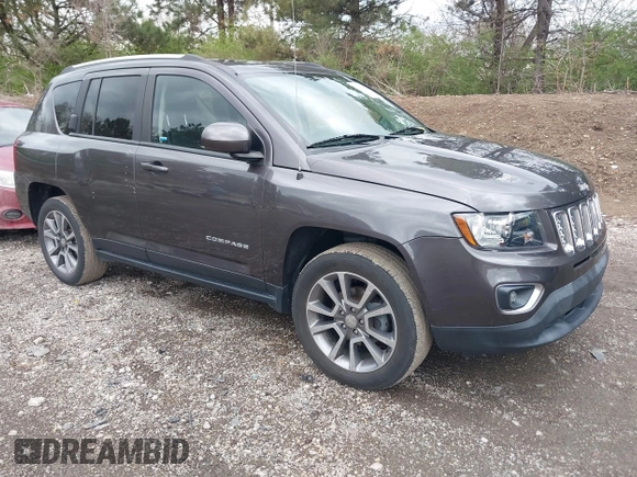 2017 Jeep Compass High Altitude with VIN 1C4NJDEB1HD139854, listed as a IAAI auction lot 41945939 with 79,229 mi miles. Bid and sale history available at carsss.com. Image 1.