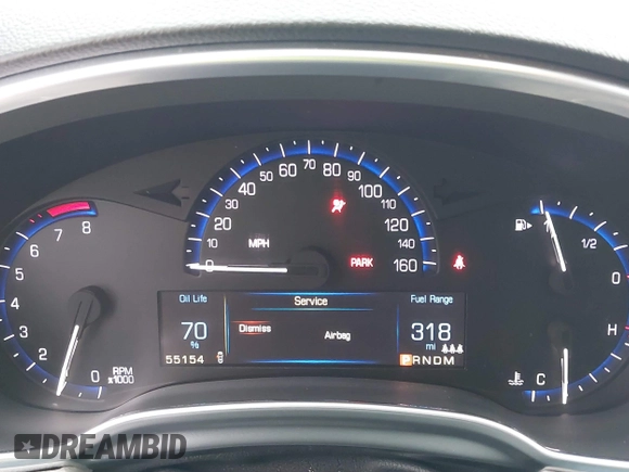 2014 Cadillac SRX Luxury Collection with VIN 3GYFNBE32ES631269, listed as a IAAI auction lot 41908855 with 55,154 mi miles and . Bid and sale history available at carsss.com. Image 7.