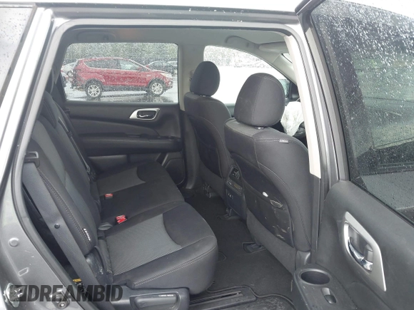 2020 Nissan Pathfinder S with VIN 5N1DR2AN0LC615921, listed as a IAAI auction lot 41932744 with 124,890 mi miles. Bid and sale history available at carsss.com. Image 8.
