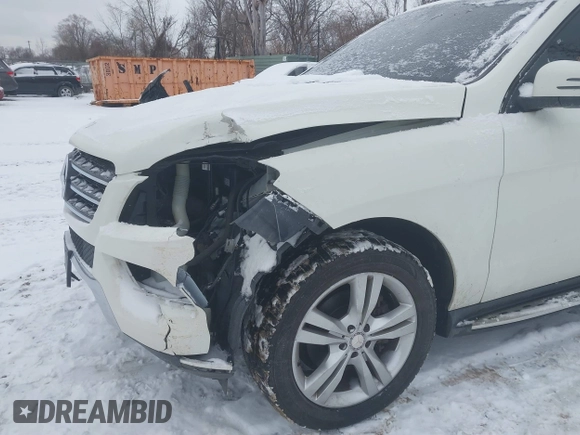 2013 Mercedes-Benz M 350 with VIN 4JGDA2EB9DA160460, listed as a IAAI auction lot 41415957 with 112,947 mi miles and . Bid and sale history available at DreamBid. Image 6.