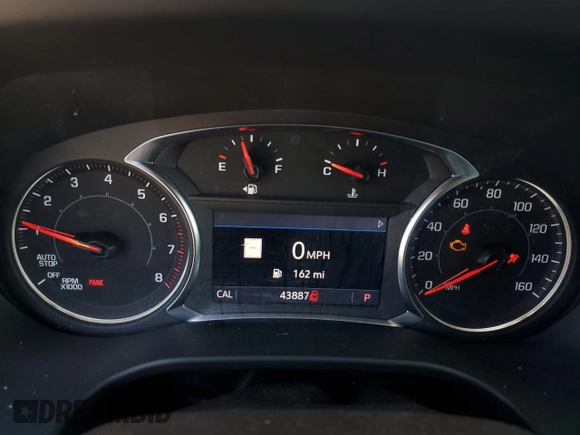 2023 GMC Acadia SLT with VIN 1GKKNML42PZ153487, listed as a Copart auction lot 47357855 with 43,887 mi miles and Non Repairable. Bid and sale history available at DreamBid. Image 9.
