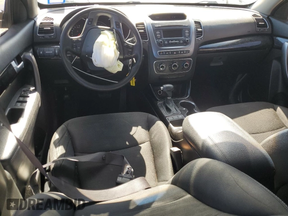 2015 Kia Sorento LX with VIN 5XYKT3A62FG598650, listed as a Copart auction lot 49699295 with 52,988 mi miles and Salvage Title. Bid and sale history available at carsss.com. Image 8.