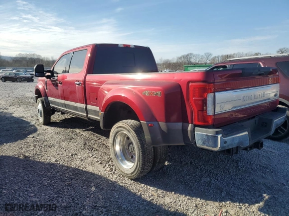 2019 Ford Super Duty F-450 DRW XL with VIN 1FT8W4DT2KEF67894, listed as a Copart auction lot 88219855 with 0 mi miles and Salvage Title. Bid and sale history available at carsss.com. Image 2.