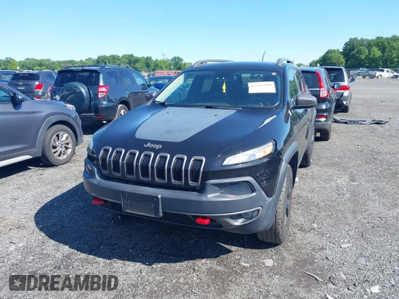 2016 Jeep Cherokee Trailhawk z VIN 1C4PJMBS6GW162742, wystawiony jako IAAI lot #42383200 z przebiegiem 124 791 mil mil oraz . Historia ofert i sprzedaży dostępna na DreamBid. Obrazek 12.