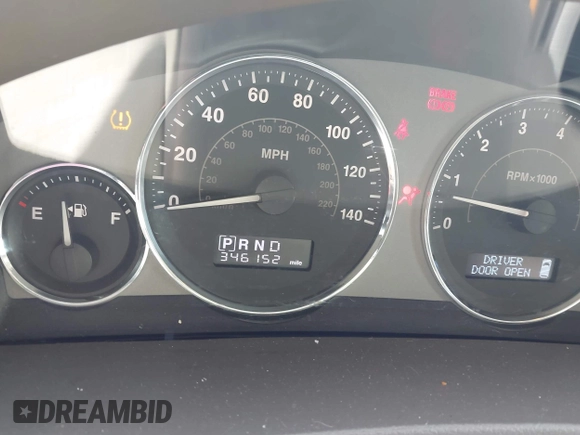 2009 Jeep Grand Cherokee Limited with VIN 1J8HR58T49C505936, listed as a IAAI auction lot 42672265 with 346,152 mi miles and . Bid and sale history available at DreamBid. Image 7.