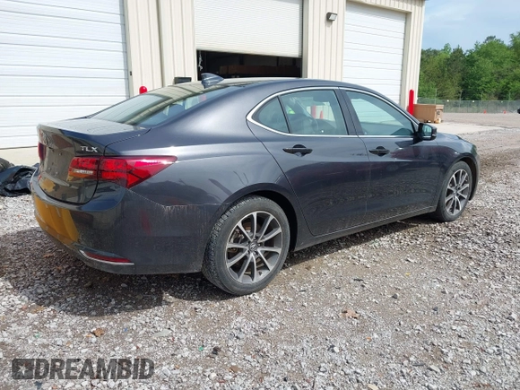 2015 Acura TLX Technology with VIN 19UUB2F56FA001958, listed as a IAAI auction lot 42104640 with 61,572 mi miles and . Bid and sale history available at DreamBid. Image 4.