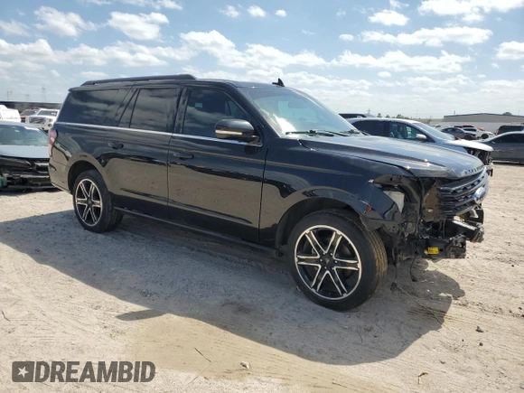 2021 Ford Expedition Max Limited with VIN 1FMJK1KT2MEA76688, listed as a Copart auction lot 49088135 with 84,437 mi miles and Salvage title. Bid and sale history available at DreamBid. Image 4.