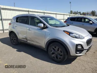 2020 Kia Sportage S with VIN KNDP6CAC2L7667123, listed as a Copart auction lot 53616185 with 42,431 mi miles and Salvage Title. Bid and sale history available at carsss.com. Image 4.