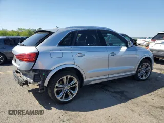 2016 Audi Q3 Premium Plus with VIN WA1EFCFS4GR020184, listed as a Copart auction lot 54449975 with 99,950 mi miles and Salvage Title. Bid and sale history available at carsss.com. Image 3.
