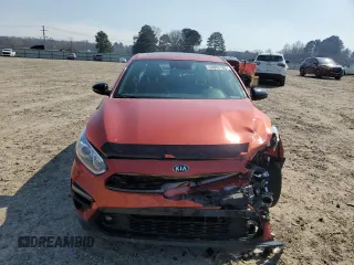 2021 Kia Forte GT-Line with VIN 3KPF34AD8ME423447, listed as a Copart auction lot 48886185 with 56,690 mi miles and Salvage Title. Bid and sale history available at carsss.com. Image 5.