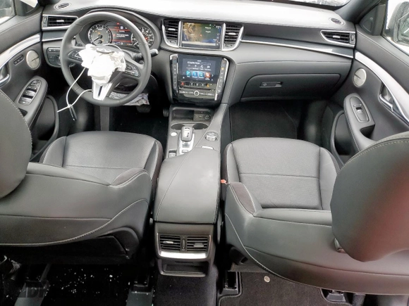 2024 Infiniti QX50 Sport with VIN 3PCAJ5FA7RF108824, listed as a Copart auction lot 55150705 with 7,388 mi miles and Salvage title. Bid and sale history available at DreamBid. Image 8.