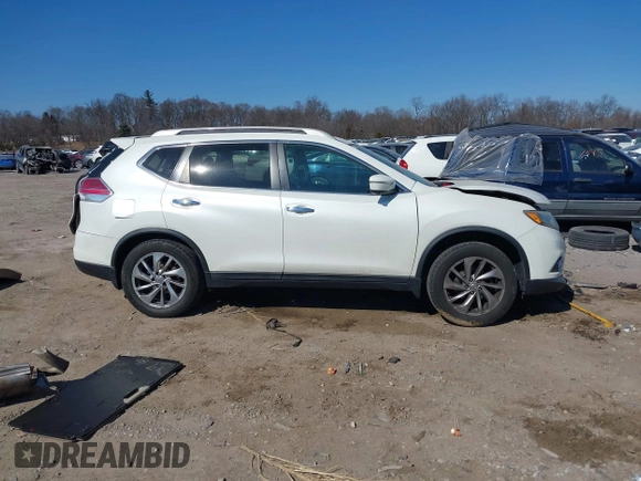 2015 Nissan Rogue SV with VIN 5N1AT2MV4FC905034, listed as a IAAI auction lot 41696720 with 170,132 mi miles. Bid and sale history available at carsss.com. Image 13.