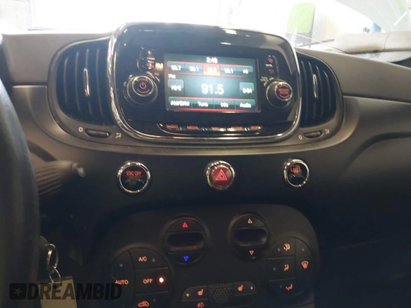 2017 FIAT 500e with VIN 3C3CFFGE7HT546071, listed as a IAAI auction lot 40858363 with 37,454 mi miles. Bid and sale history available at carsss.com. Image 19.