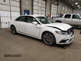 2017 Lincoln Continental Select with VIN 1LN6L9SK9H5611871, listed as a Copart auction lot 81712844 with 65,915 mi miles and Salvage Title. Bid and sale history available at carsss.com. Image 4.