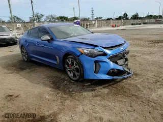 2020 Kia Stinger GT with VIN KNAE35LC6L6079608, listed as a Copart auction lot 44537895 with 59,017 mi miles and Salvage Title. Bid and sale history available at carsss.com. Image 11.