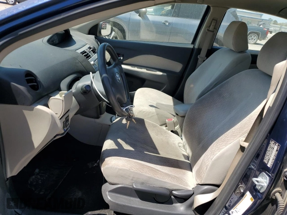 2008 Toyota Yaris with VIN JTDBT903981216532, listed as a Copart auction lot 50817685 with 177,015 mi miles and Salvage Title. Bid and sale history available at DreamBid. Image 7.