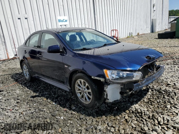 2014 Mitsubishi Lancer ES with VIN JA32U2FU9EU019129, listed as a Copart auction lot 56824204 with 121,392 mi miles and Salvage Title. Bid and sale history available at carsss.com. Image 4.