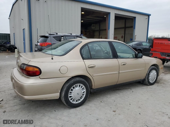 2001 Chevrolet Malibu with VIN 1G1ND52J616190200, listed as a Copart auction lot 84409974 with 273,512 mi miles and Clean Title. Bid and sale history available at carsss.com. Image 3.