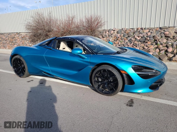 2019 McLaren 720S z VIN SBM14FCA6KW003735, wystawiony jako Copart lot #62092581 z przebiegiem 3344 mil mil oraz . Historia ofert i sprzedaży dostępna na DreamBid. Obrazek 1.