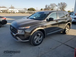 2022 Hyundai Santa Fe SE with VIN 5NMS1DAJ7NH436906, listed as a Copart auction lot 43408815 with 52,987 mi miles and Salvage Title. Bid and sale history available at carsss.com. Image 1.
