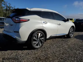 2017 Nissan Murano Platinum with VIN 5N1AZ2MG8HN104212, listed as a Copart auction lot 86015964 with 125,591 mi miles and Salvage Title. Bid and sale history available at carsss.com. Image 3.