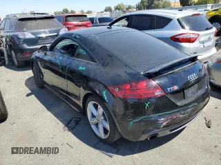 2015 Audi TT 2.0T with VIN TRUBFAFK8F1000567, listed as a Copart auction lot 64384194 with 136,933 mi miles and Salvage Title. Bid and sale history available at carsss.com. Image 2.