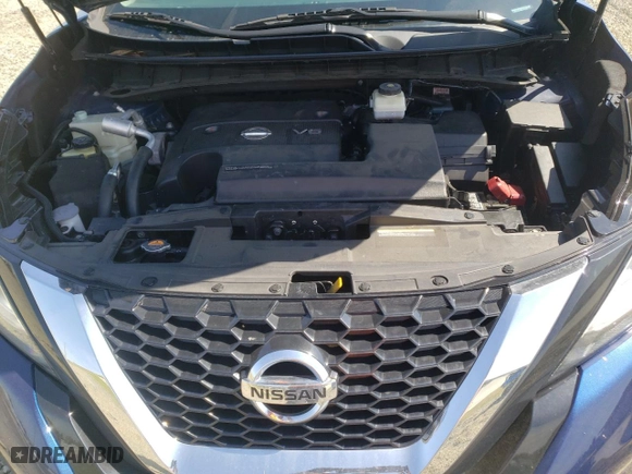 2020 Nissan Murano S with VIN 5N1AZ2AJ8LN121889, listed as a Copart auction lot 50667745 with 63,741 mi miles and Salvage Title. Bid and sale history available at carsss.com. Image 14.