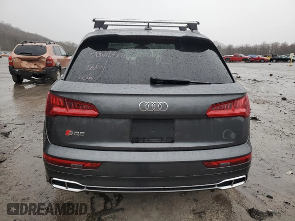 2019 Audi SQ5 Premium Plus with VIN WA1B4AFY8K2114832, listed as a Copart auction lot 48434384 with 36,112 mi miles and . Bid and sale history available at DreamBid. Image 6.