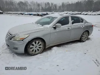 2009 Hyundai Genesis with VIN KMHGC46E79U025379, listed as a Copart auction lot 45957105 with 270,924 mi miles and Clean Title. Bid and sale history available at carsss.com. Image 1.