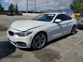 2019 BMW 4 Series 430i with VIN WBA4W3C51KAG91402, listed as a Copart auction lot 47631785 with 81,039 mi miles and Salvage Title. Bid and sale history available at carsss.com. Image 1.
