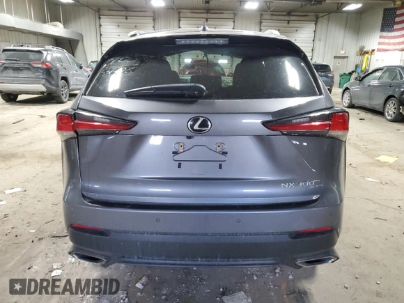 2018 Lexus NX with VIN JTJBARBZ1J2153608, listed as a Copart auction lot 43644085 with 0 mi miles and Clean Title. Bid and sale history available at carsss.com. Image 6.