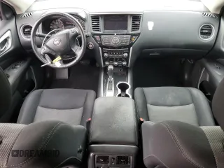 2017 Nissan Pathfinder S with VIN 5N1DR2MN9HC601356, listed as a Copart auction lot 62327685 with 111,588 mi miles and Salvage title. Bid and sale history available at DreamBid. Image 8.