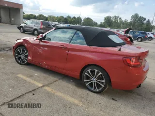 2017 BMW 2 Series 230i with VIN WBA2K9C30HV647412, listed as a Copart auction lot 70314504 with 49,695 mi miles and Salvage title. Bid and sale history available at DreamBid. Image 2.